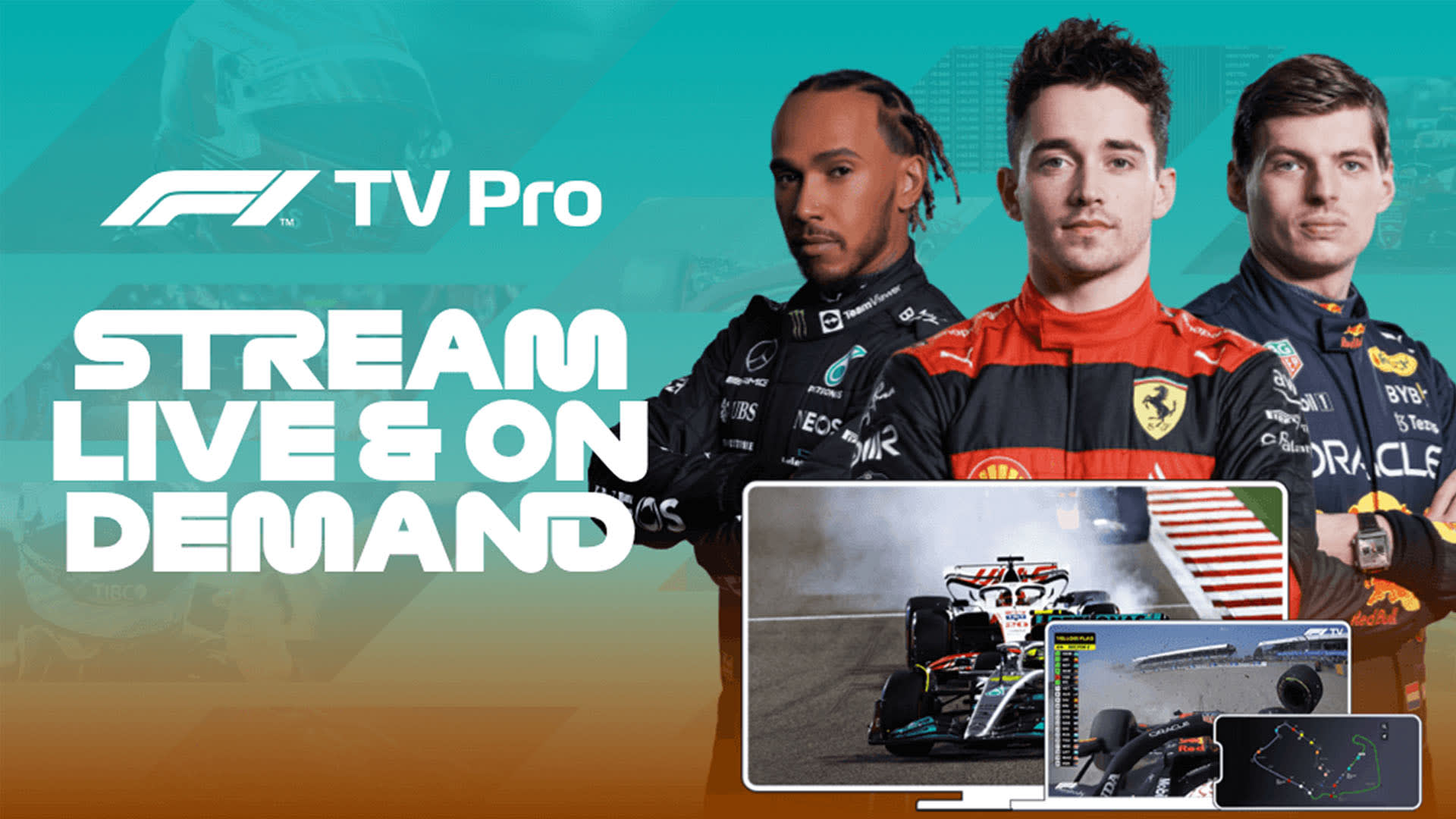 F1 TV PRO Don’t miss a minute of the action from the inaugural Miami